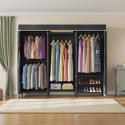 VIPEK V5C Heavy Duty Covered Clothes Rack