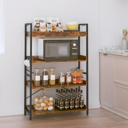 HCHQHS 6-Tier Bookcase