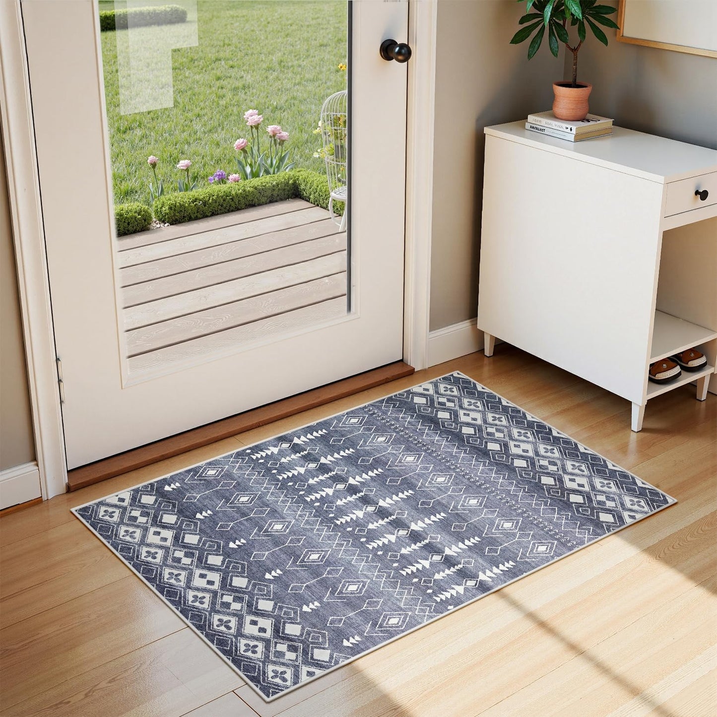 Tortania 9x12 Rug – Boho Cream Brown