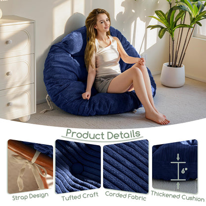 Papasan Chair Cushion 48" Green