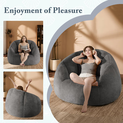 Giant Bean Bag Chair – Beige