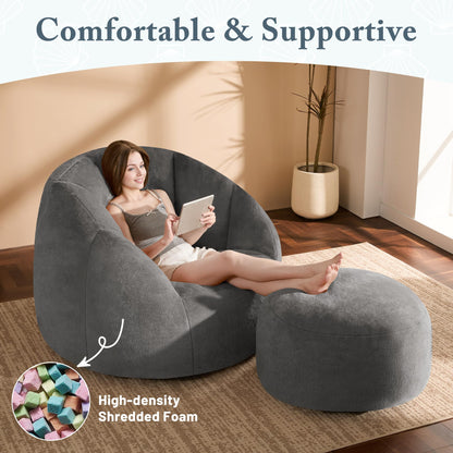 Giant Bean Bag Chair – Beige