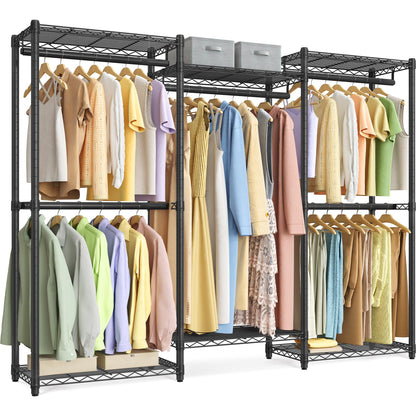 SONGMICS Heavy-Duty Portable Clothes Rack