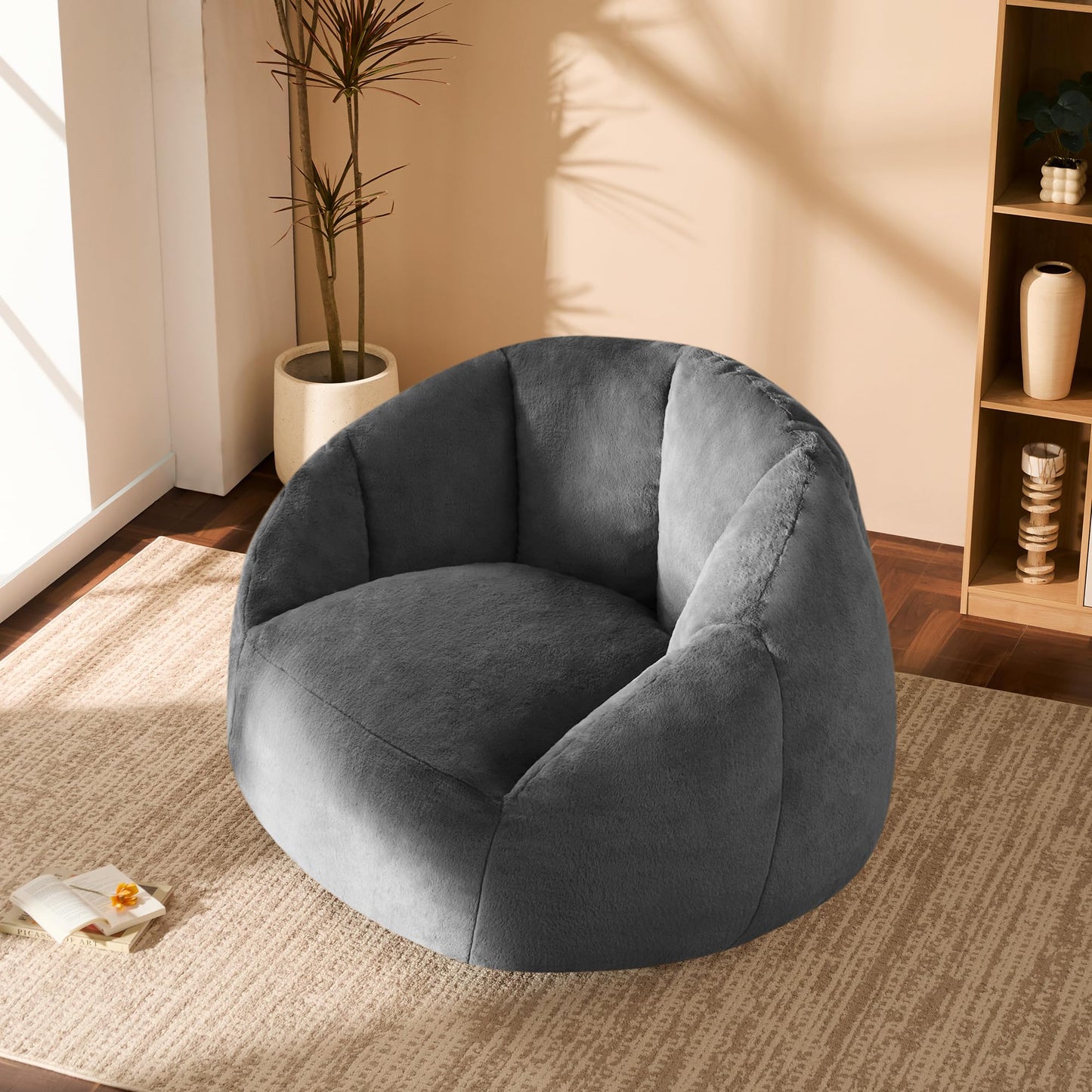 Giant Bean Bag Chair – Beige