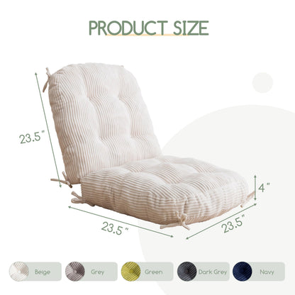 HIGOGOGO Papasan Cushion Grey