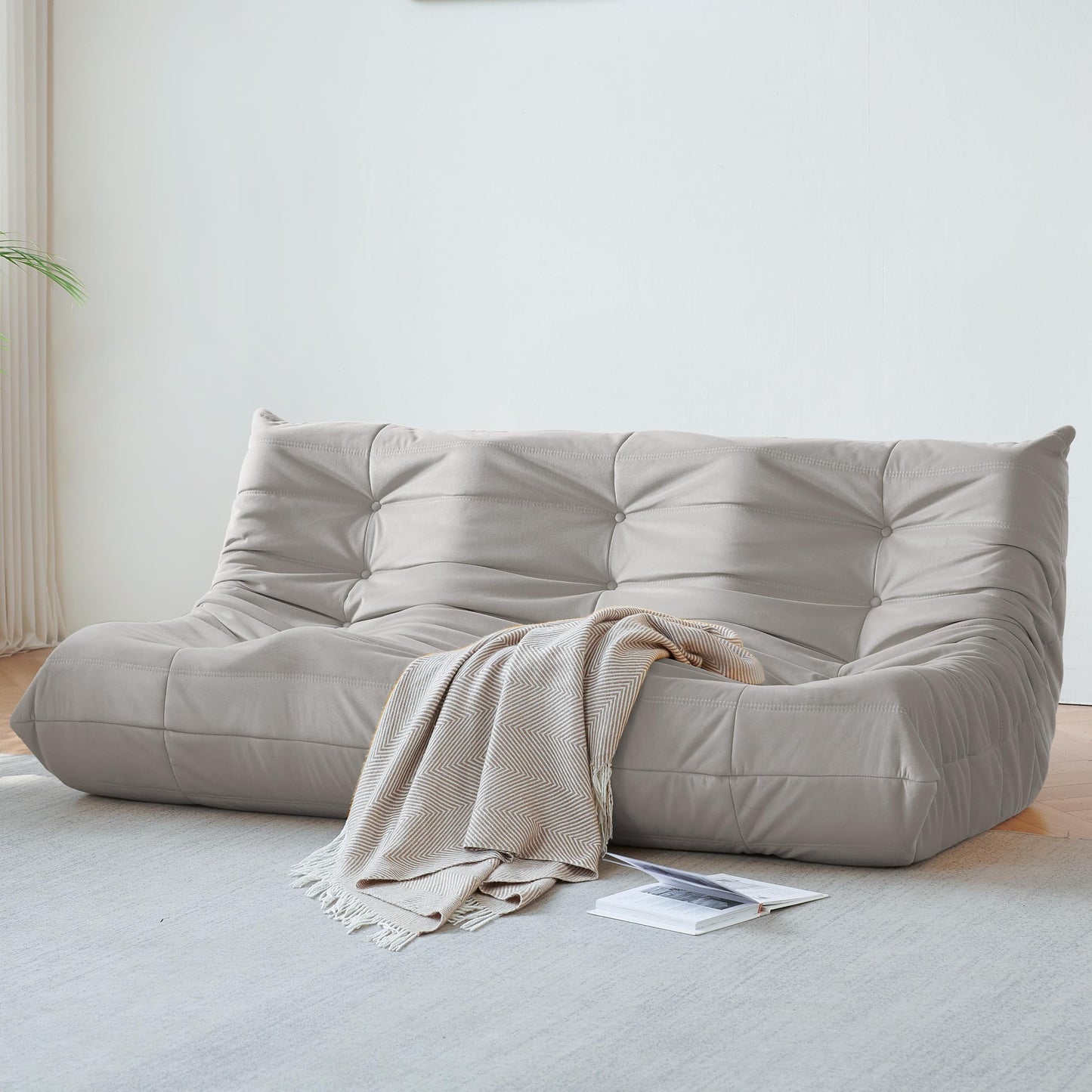 Dark Gray Bean Bag Chair