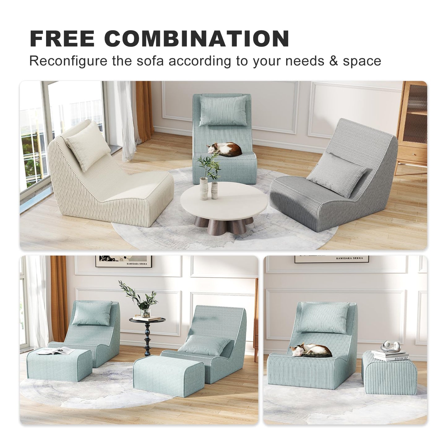Mint Green Giant Bean Bag Chair