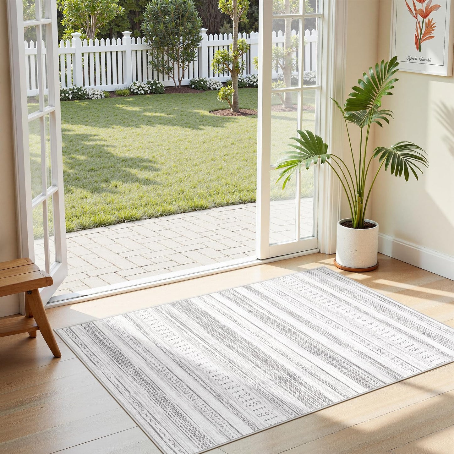 Tortania 9x12 Rug – Boho Cream Brown