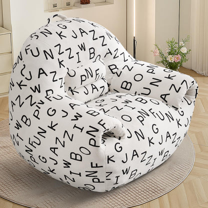 DAICO Bean Bag Chair White