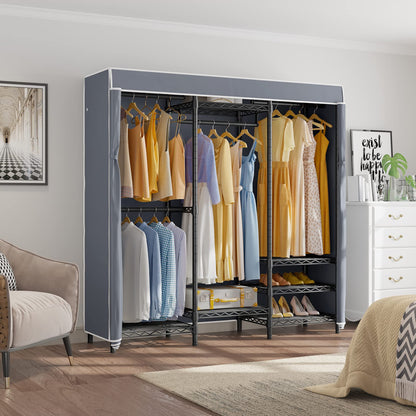 VIPEK V5C Heavy Duty Covered Clothes Rack