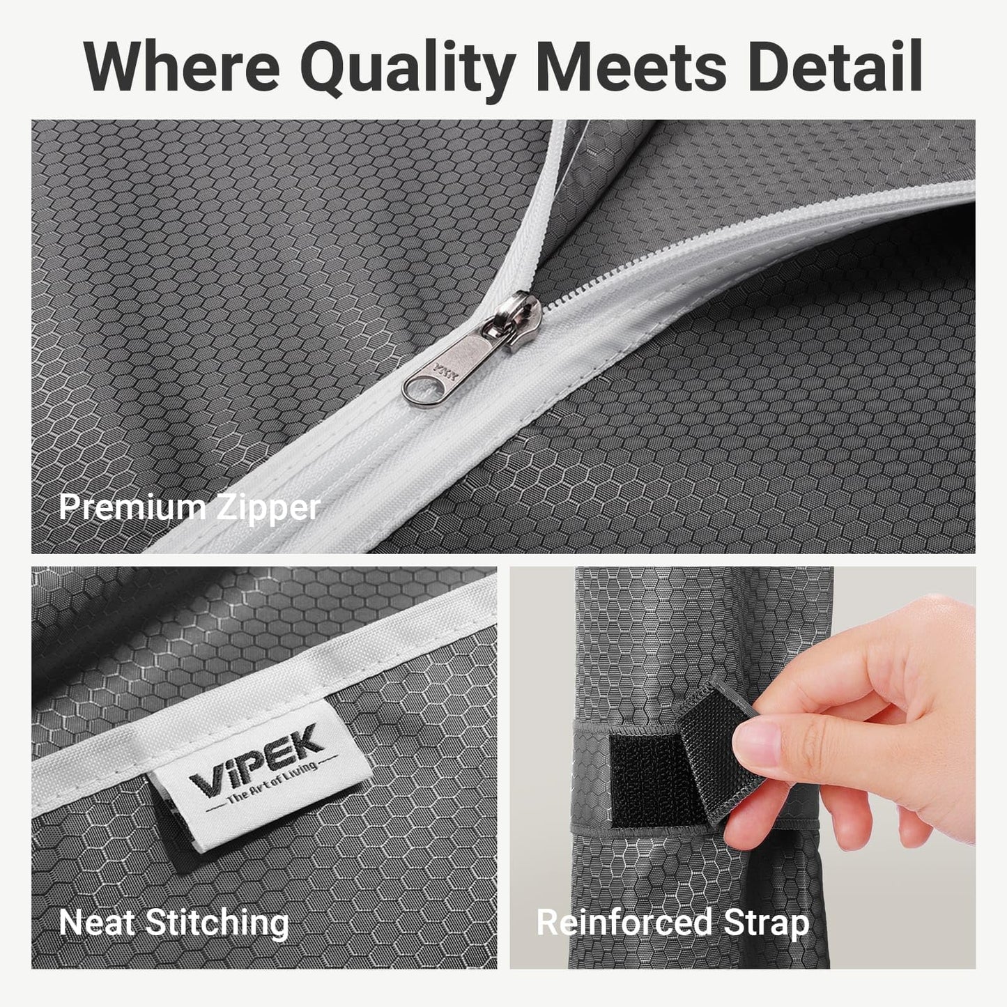 VIPEK V5C Heavy Duty Covered Clothes Rack