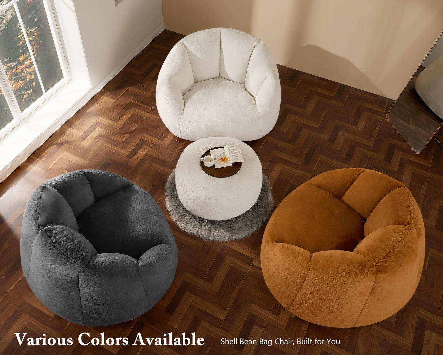 Giant Bean Bag Chair – Beige