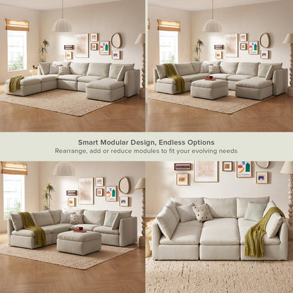 Mopio 6-Seater Modular Sofa Bed