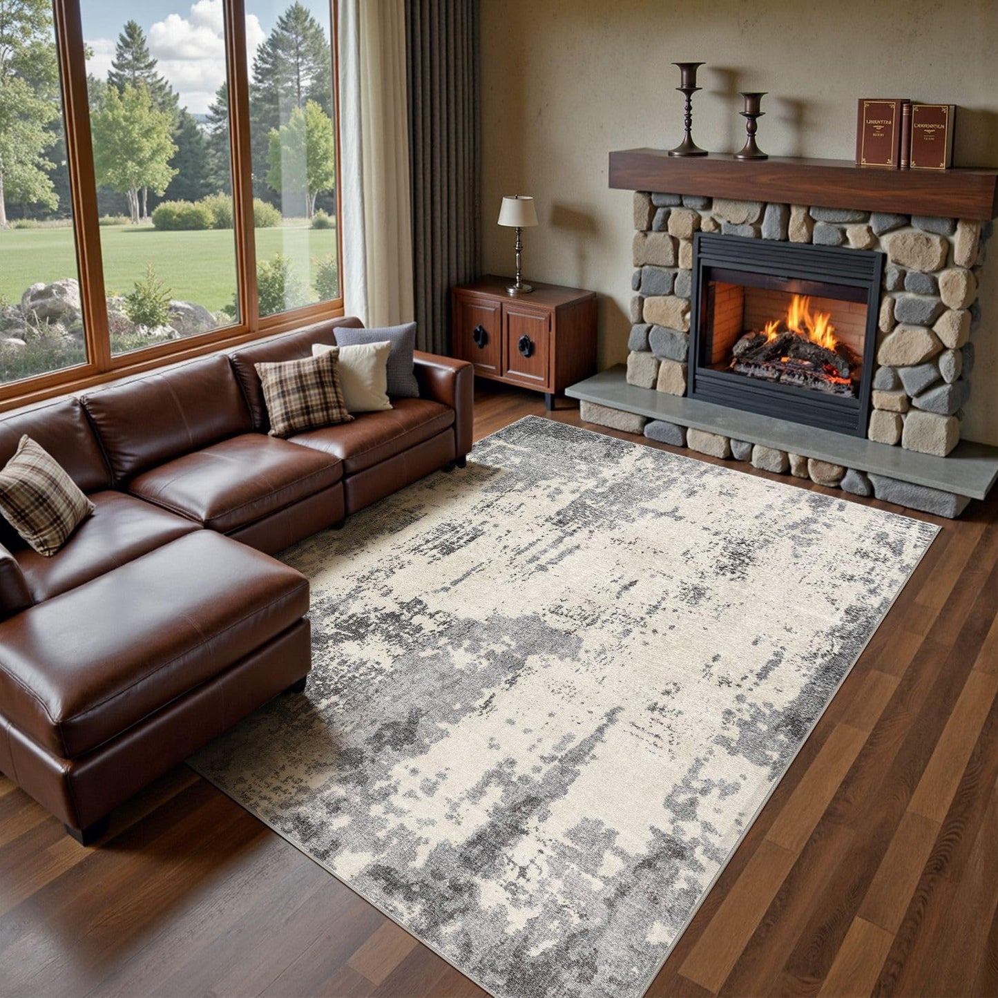 10x14 Blue Grey Rug