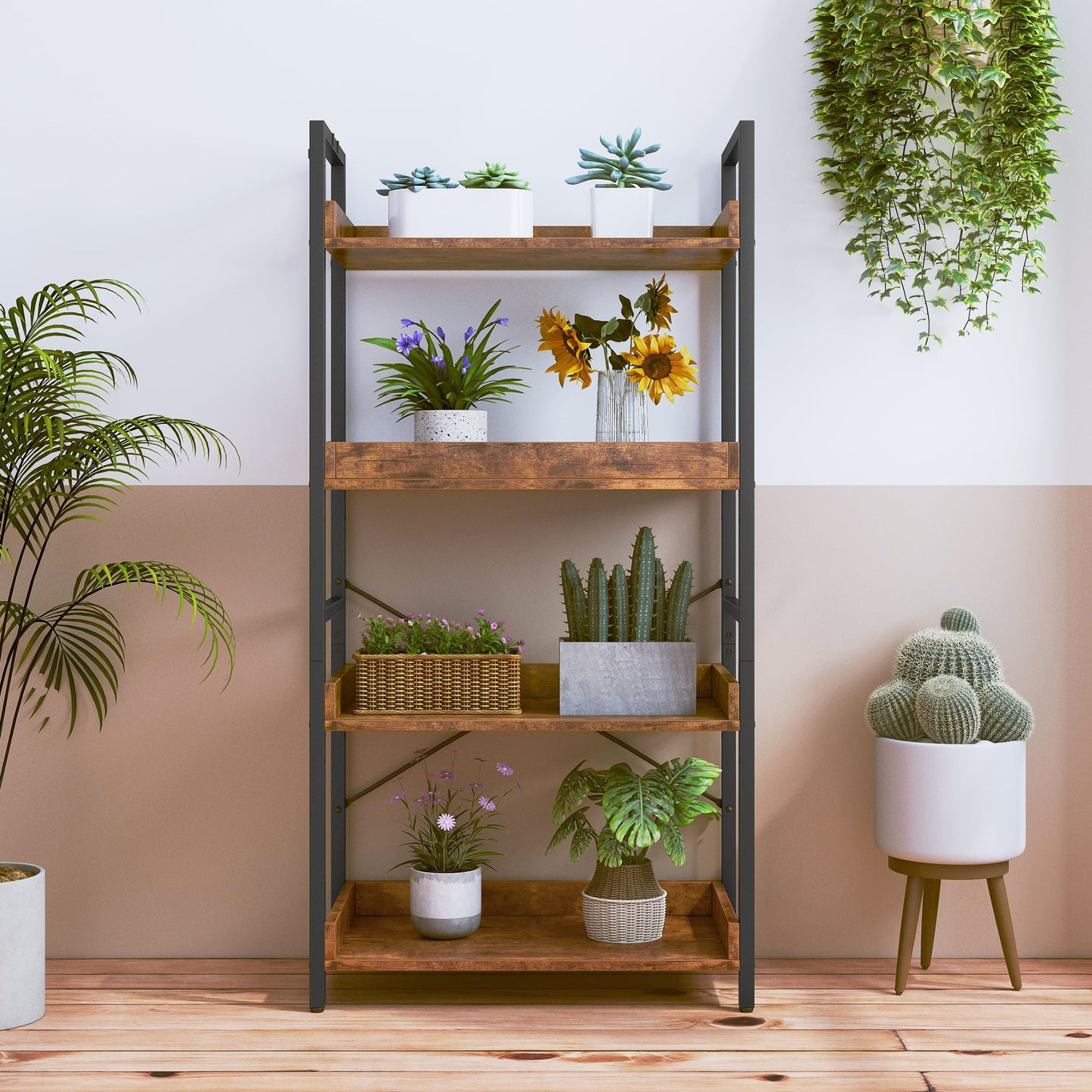 HCHQHS 6-Tier Bookcase