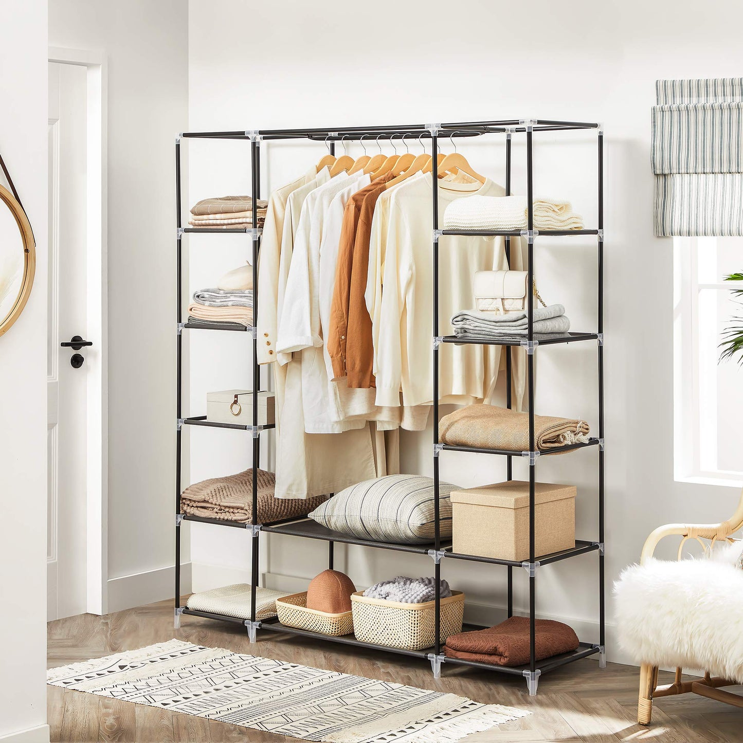 SONGMICS Portable Closet Wardrobe
