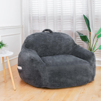 Giant Grey Bean Bag Chair