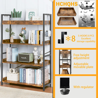HCHQHS 6-Tier Bookcase