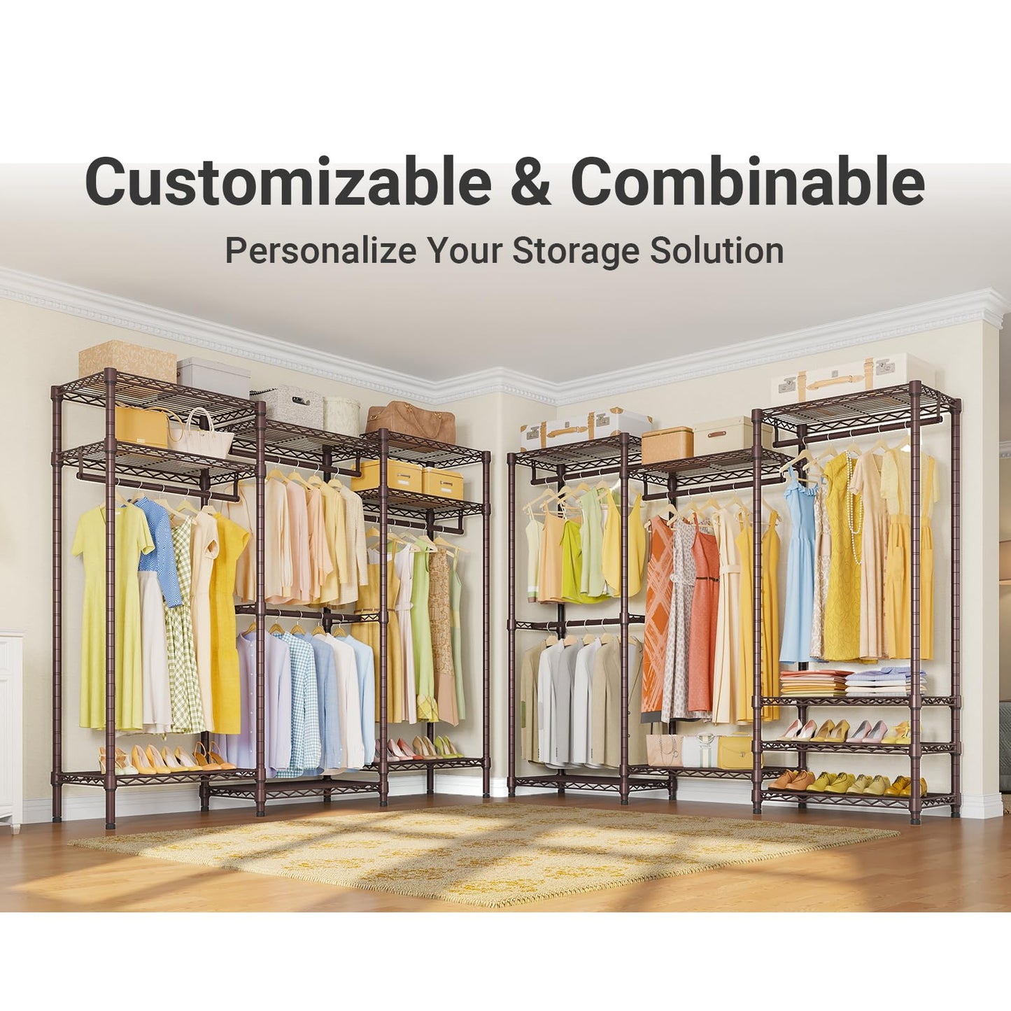 VIPEK V5 Heavy Duty Portable Clothes Rack