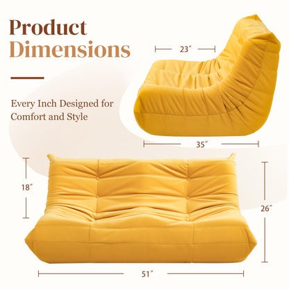 Dark Gray Bean Bag Chair