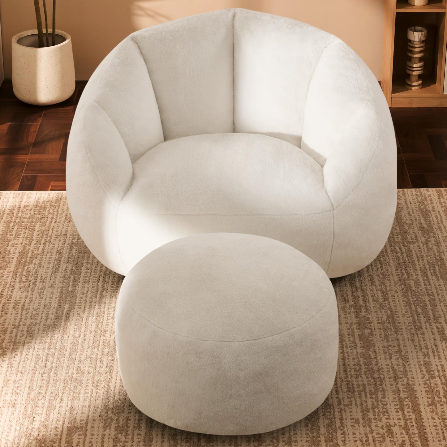 Giant Bean Bag Chair – Beige