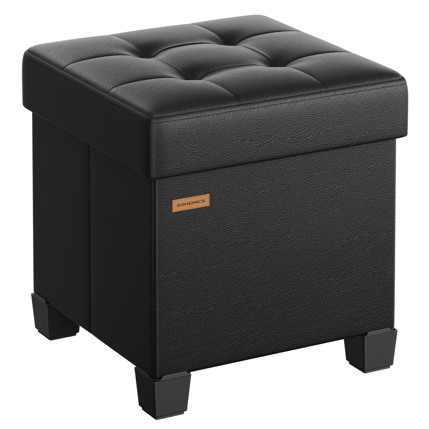 SONGMICS 15"x43"x15.7" Storage Ottoman Bench