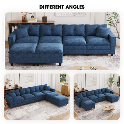 97" 5-Seater Modular Sofa – Beige