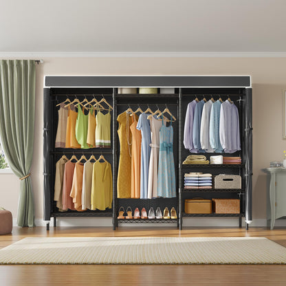 VIPEK V5C Heavy Duty Covered Clothes Rack