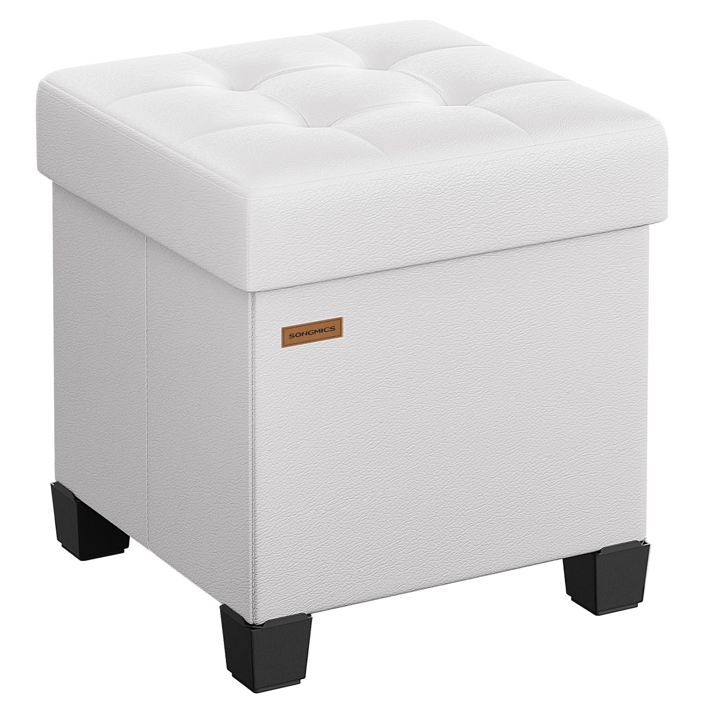 SONGMICS 15"x43"x15.7" Storage Ottoman Bench