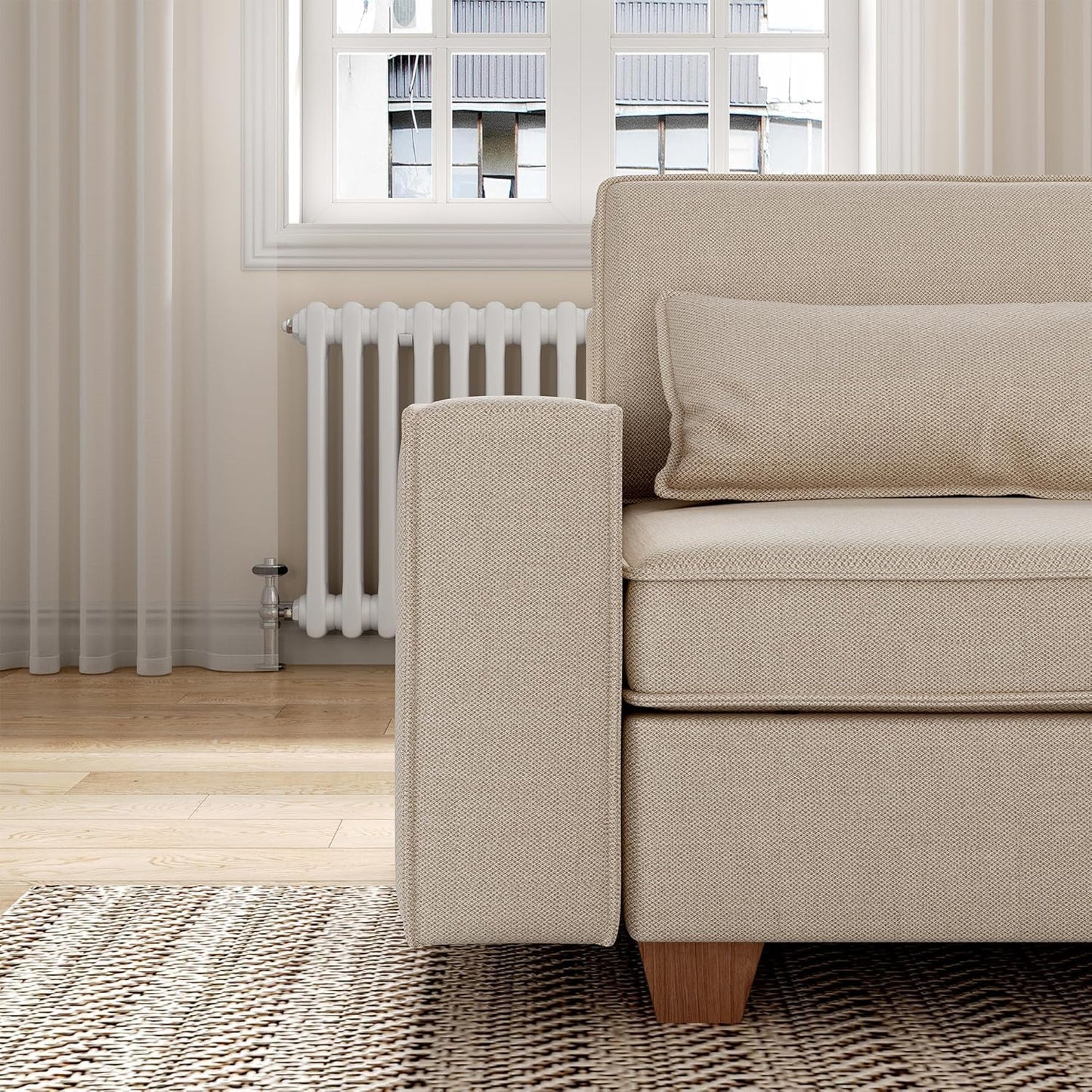 Modular Sofa with Storage – Grey
