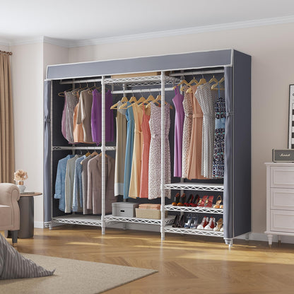 VIPEK V5C Heavy Duty Covered Clothes Rack