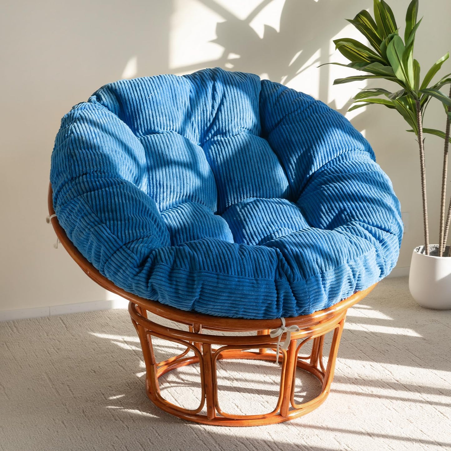 Papasan Chair Cushion 48" Green
