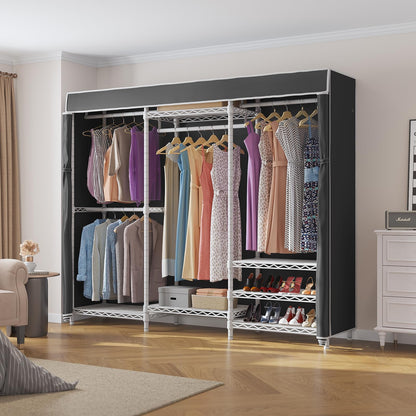 VIPEK V5C Heavy Duty Covered Clothes Rack