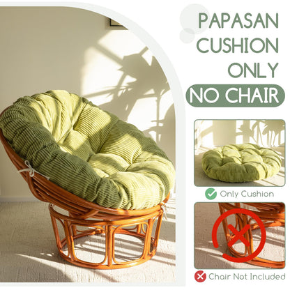 Papasan Chair Cushion 48" Green