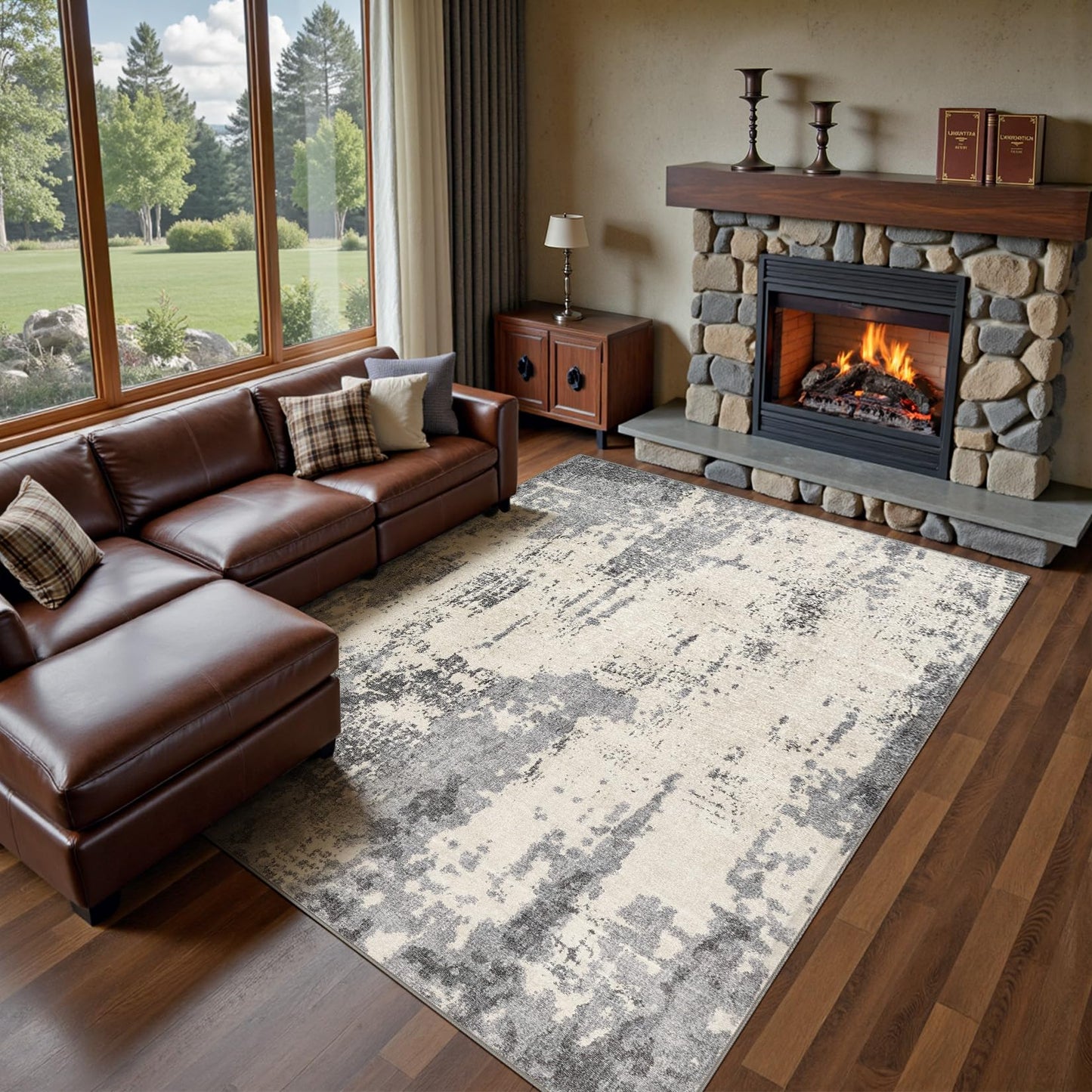 10x14 Blue Grey Rug