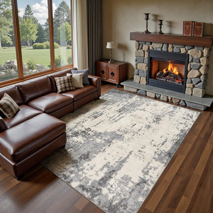 10x14 Blue Grey Rug