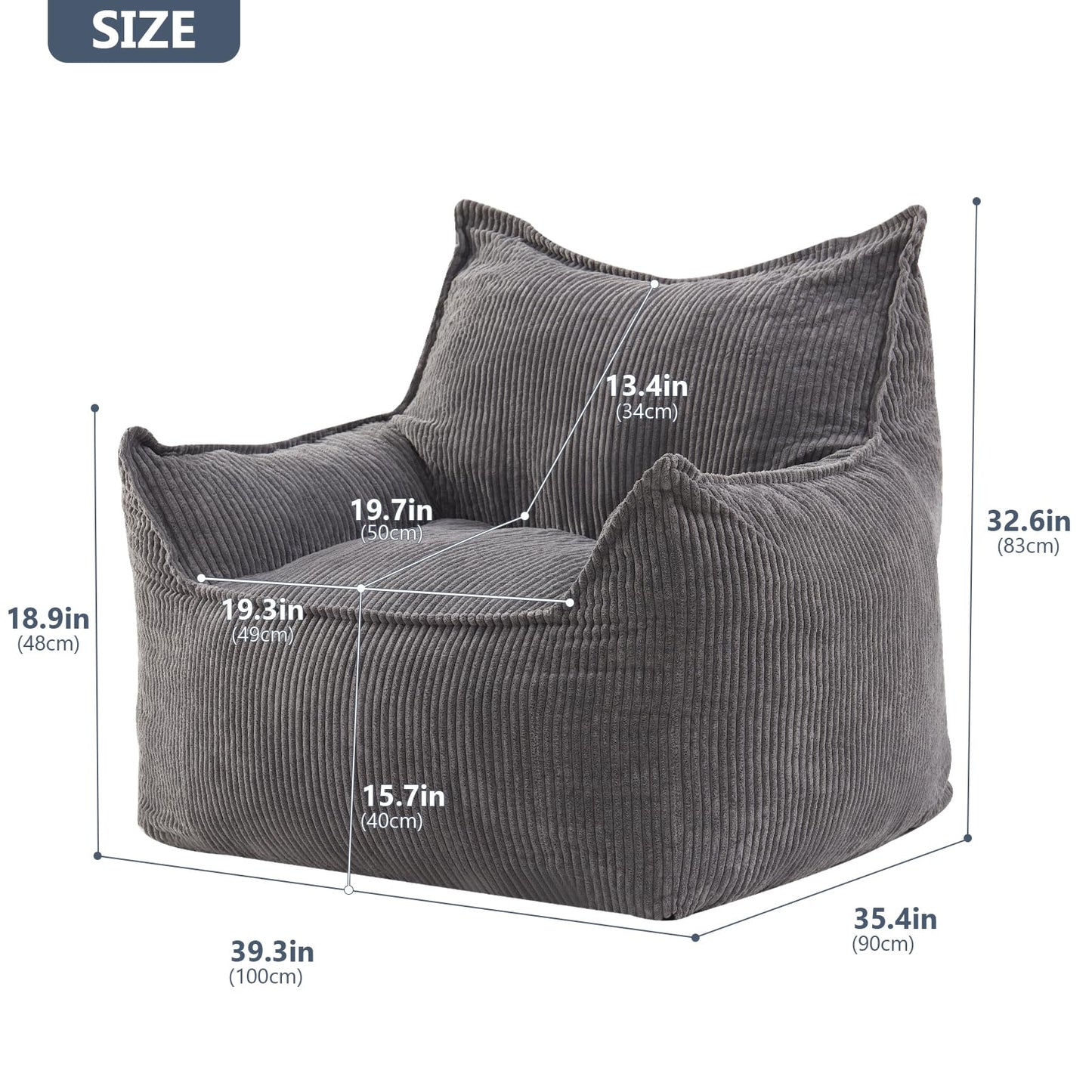 Giant Bean Bag Sofa