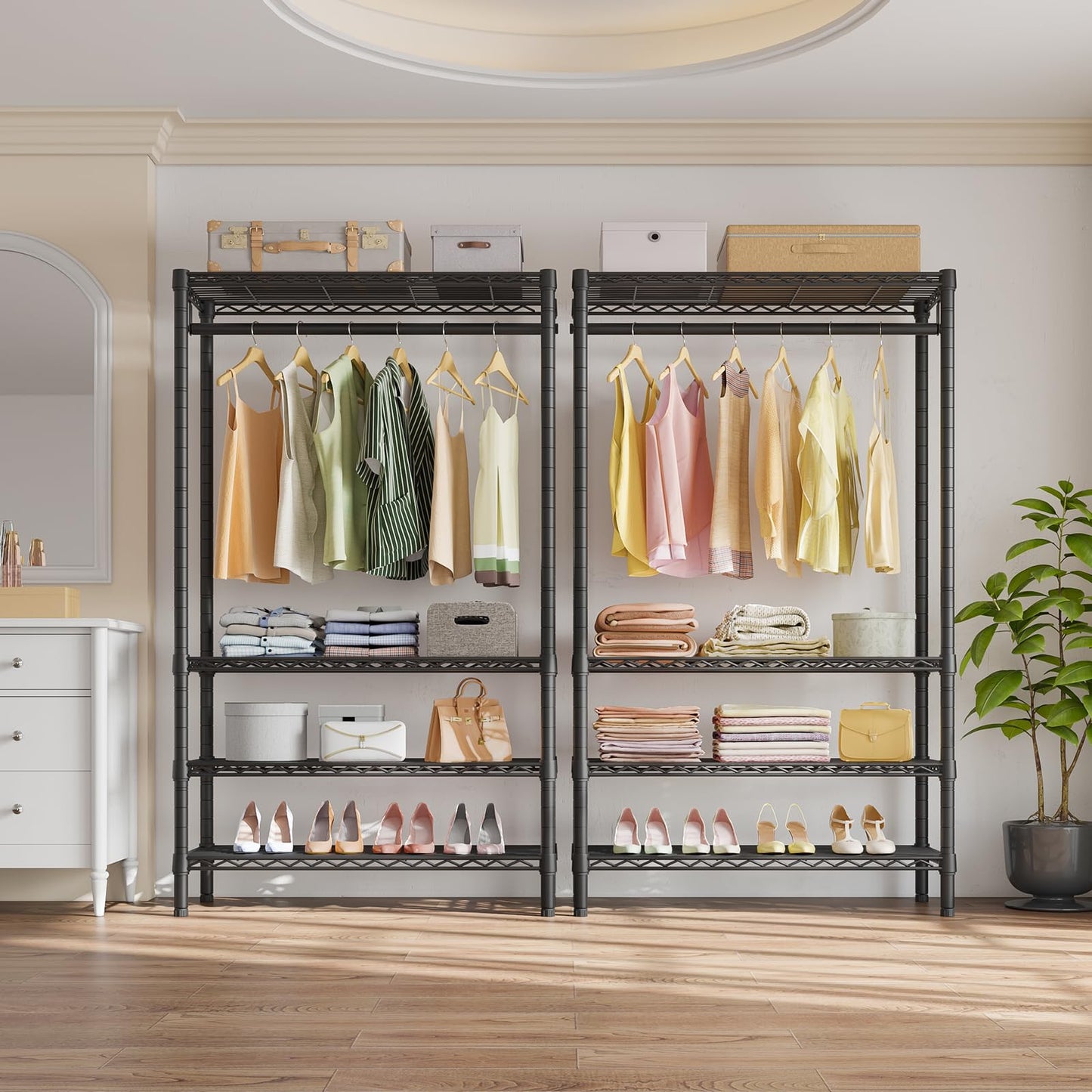 VIPEK V1 4-Tier Heavy Duty Garment Rack