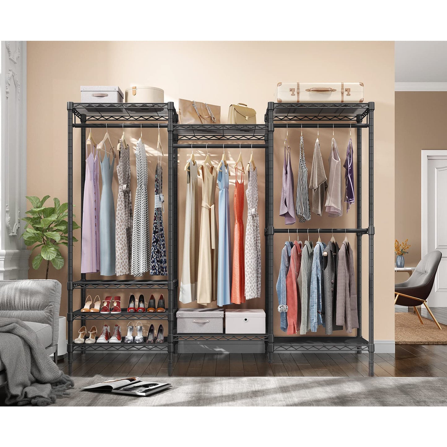 VIPEK V5 Heavy Duty Portable Clothes Rack