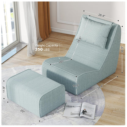Mint Green Giant Bean Bag Chair