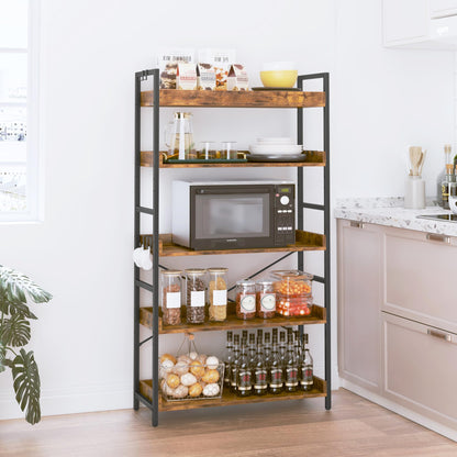 HCHQHS 6-Tier Bookcase