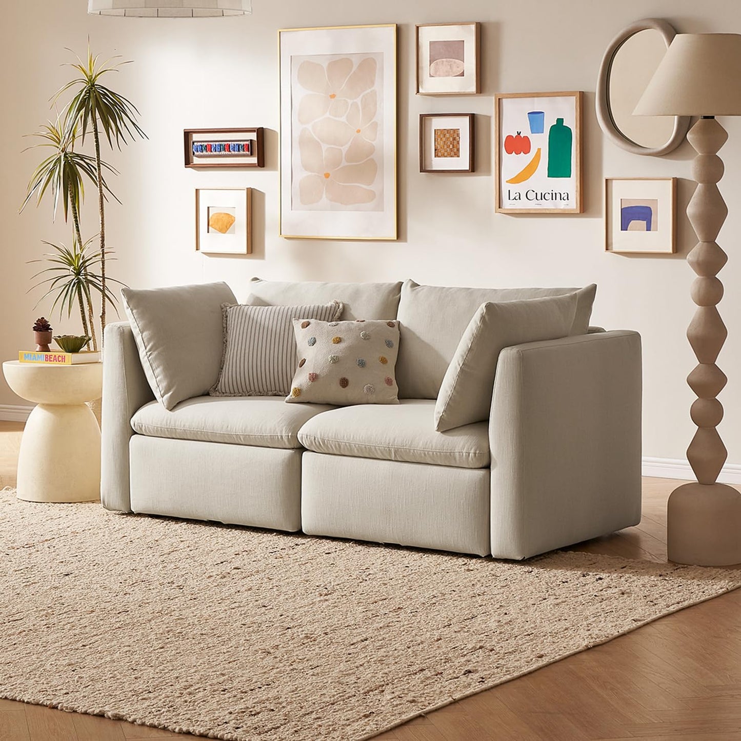 Mopio 6-Seater Modular Sofa Bed