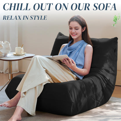Dark Gray Bean Bag Chair