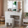 Haewon Vanity Desk Set with LED Lights