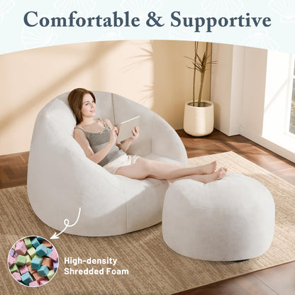 Giant Bean Bag Chair – Beige