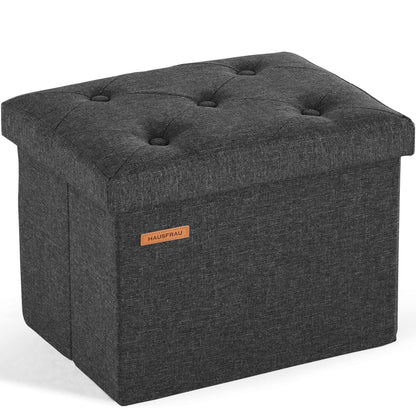 HAUSFRAU 31.5" Storage Ottoman Bench