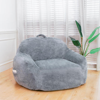 Giant Grey Bean Bag Chair