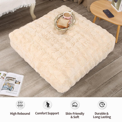 Comfy Floor Sofa Bean Bag Chair – Brown