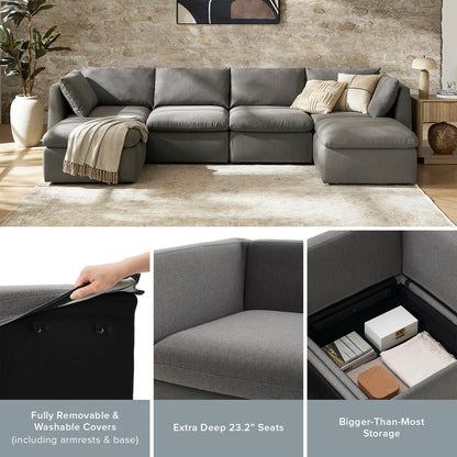 Mopio 6-Seater Modular Sofa Bed