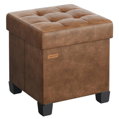 SONGMICS 15"x43"x15.7" Storage Ottoman Bench